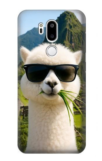 S4069 Alpaca Sunglasses Case For LG G7 ThinQ